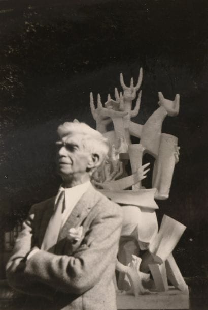 Ossip ZADKINE (1888-1967)
Réunion d'une quarantaine...
