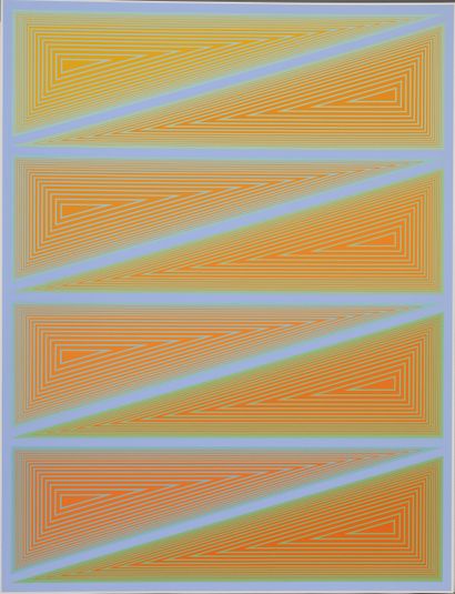 Richard ANUSZKIEWICZ (1930-2020)
Inward Eye,...