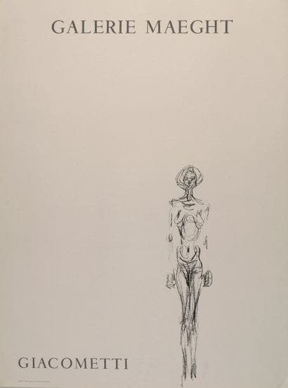 D'après Alberto GIACOMETTI (1901-1966)
Giacometti,...