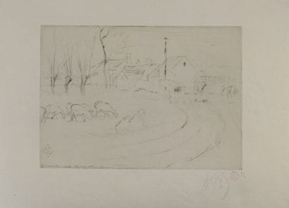 Louis LEGRAND (1863-1951)
Le moulin de la...