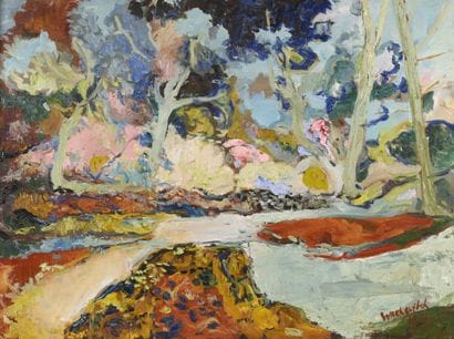 Georges WAKHÉVITCH (1907-1984)
Jardin à Ischia,...