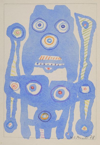 Walter Lothar BRENDEL (1923-2013)
Sans titre,...