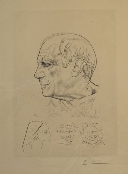 Pablo PICASSO (1881-1973) et Paul LEMAGNY...