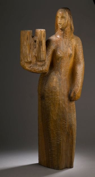 Attribué à Paul DIERKES (1907-1968)
Sainte...
