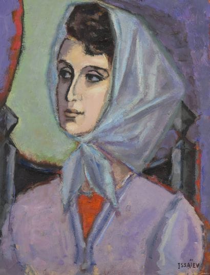 Nicolas ISSAÏEV (1891-1977)
Jeune femme au...