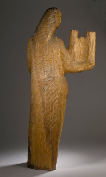 Attribué à Paul DIERKES (1907-1968)
Sainte...