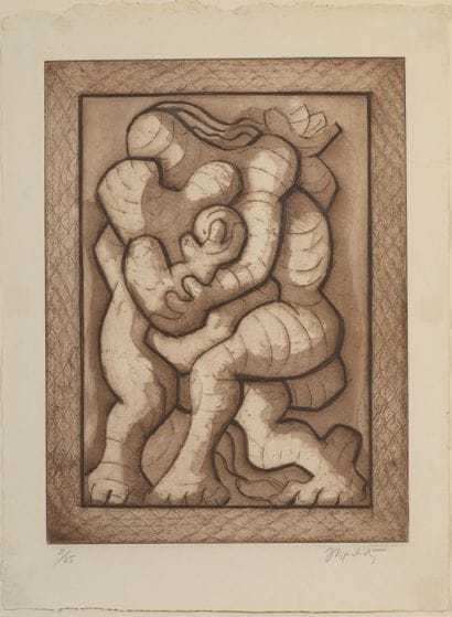 Jacques LIPCHITZ (1891-1973)
Famille, circa...