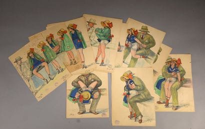 [Curiosa] École allemande des années 1930
Les...