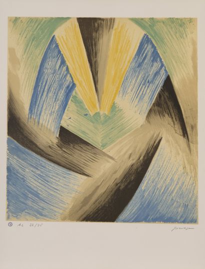 Léopold SURVAGE (1879-1968)
Rythmes colorés,...