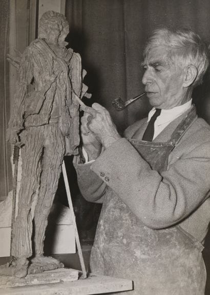 Ossip ZADKINE (1888-1967)
Réunion d'une quarantaine...