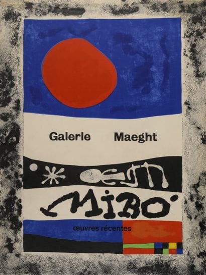 D'après Joan MIRÓ (1893-1983)
Miró. Œuvres...