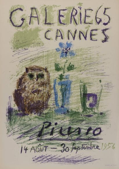 Pablo PICASSO (1881-1973)
Sans titre, 1956
Affiche...