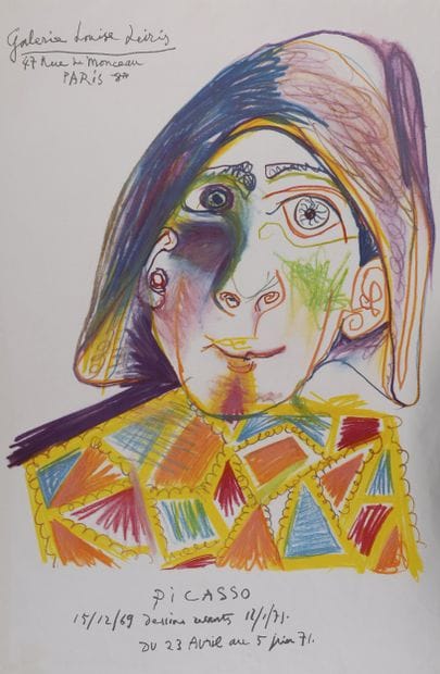 D'après Pablo PICASSO (1881-1973)
Picasso...