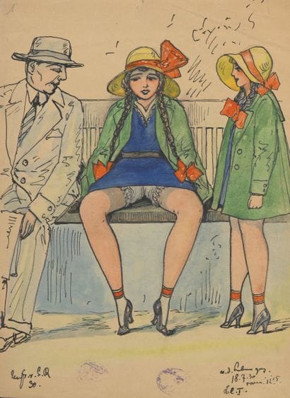 [Curiosa] École allemande des années 1930
Les...