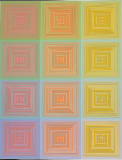 Richard ANUSZKIEWICZ (1930-2020)
Inward Eye,...