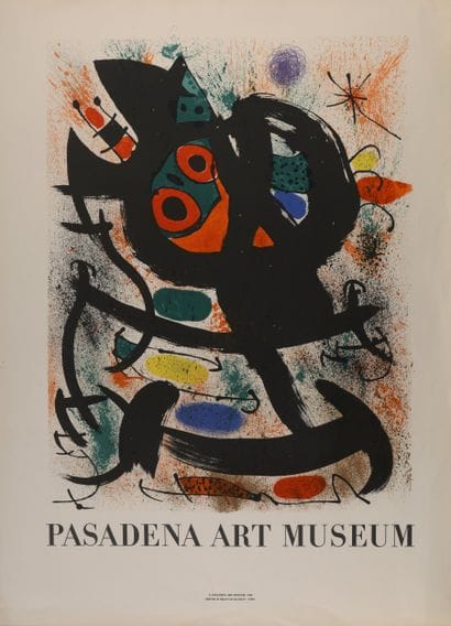 D'après Joan MIRÓ (1893-1983)
Pasadena Art...