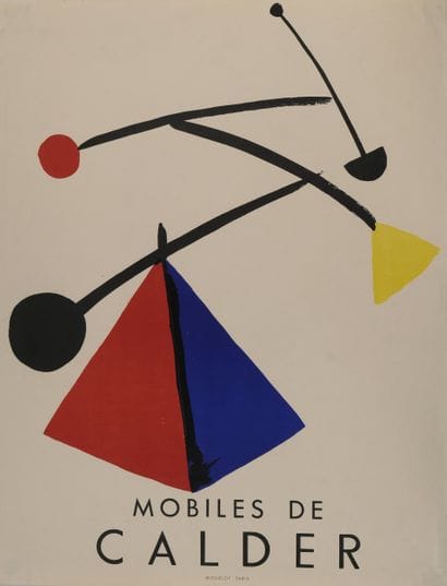 D'après Alexander CALDER (1898-1976)
Mobiles...
