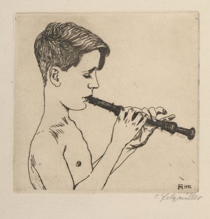 Conrad FELIXMÜLLER (1897-1977)
Flötenlied...