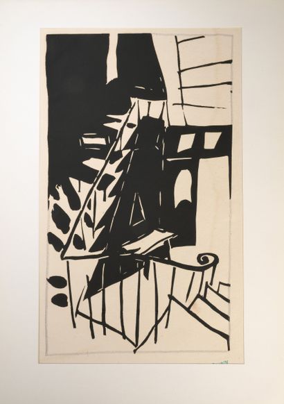 Jean POUGNY (1894-1956)
L'Atelier, 1914-1920/1964...