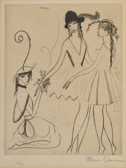 Marie LAURENCIN (1883-1956)
Iphigénie ou...