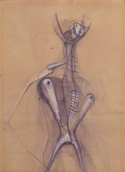 Reg BUTLER (1913-1981)
Personnage surréaliste,...