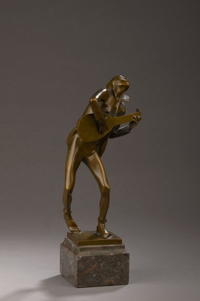 Adolf WAGNER (1884-1962)
Joueur de luth,...