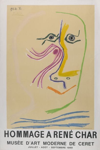 Pablo PICASSO (1881-1973)
Hommage à René...