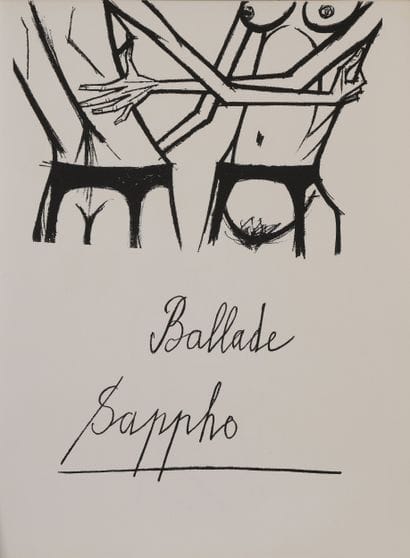 Bernard BUFFET (1928-1999)
Jeux de Dames,...