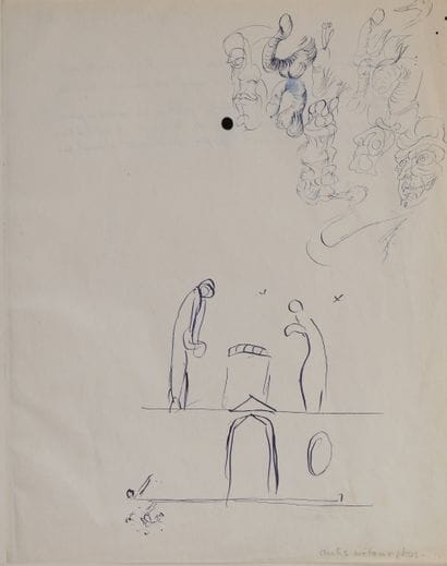 Salvador DALI (1904-1989)
Métamorphoses,...