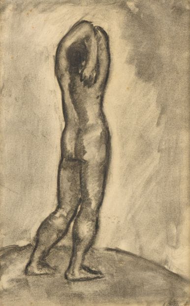 Abraham WALKOWITZ (1878-1965)
Homme nu dans...