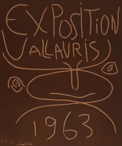 Pablo PICASSO (1881-1973)
Vallauris Exposition,...