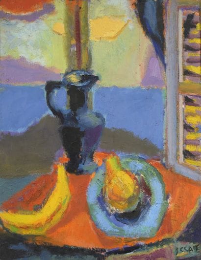 Nicolas ISSAÏEV (1891-1977)
Fruits et pichet...