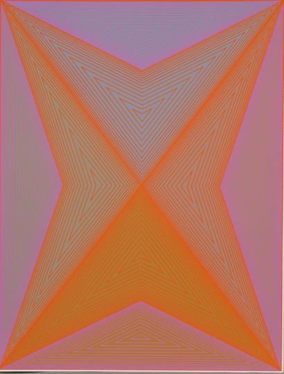 Richard ANUSZKIEWICZ (1930-2020)
Inward Eye,...