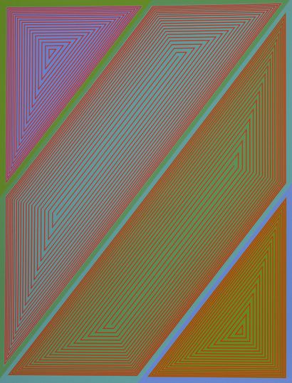 Richard ANUSZKIEWICZ (1930-2020)
Inward Eye,...