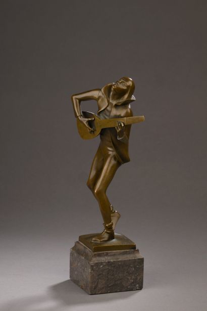 Adolf WAGNER (1884-1962)
Joueur de luth,...