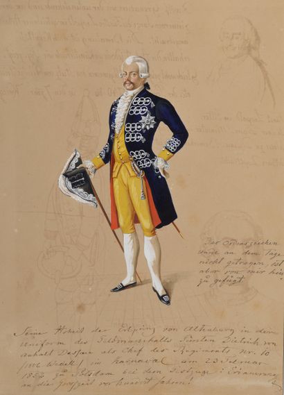 École allemande du XIXe siècle
Portraits...