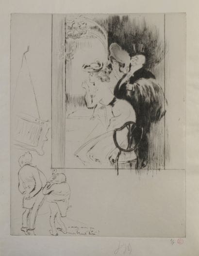 Louis LEGRAND (1863-1951)
Avez-vous vu mon...