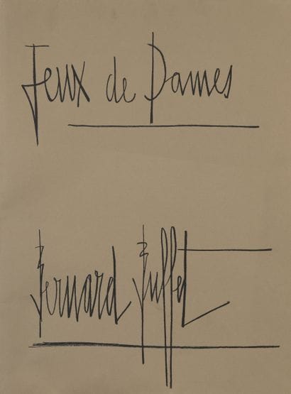 Bernard BUFFET (1928-1999)
Jeux de Dames,...