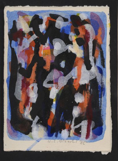 Walter Lothar BRENDEL (1923-2013)
Sans titre,...