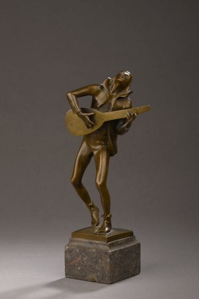 Adolf WAGNER (1884-1962)
Joueur de luth,...