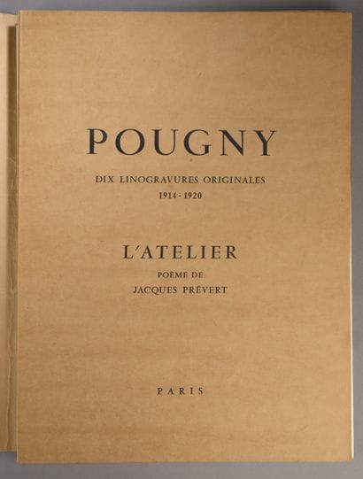 Jean POUGNY (1894-1956)
L'Atelier, 1914-1920/1964...