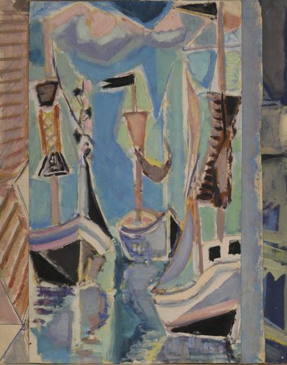 Nicolas ISSAÏEV (1891-1977)
Paysage méditerranéen,...