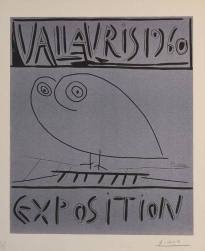 Pablo PICASSO (1881-1973)
Exposition Vallauris,...