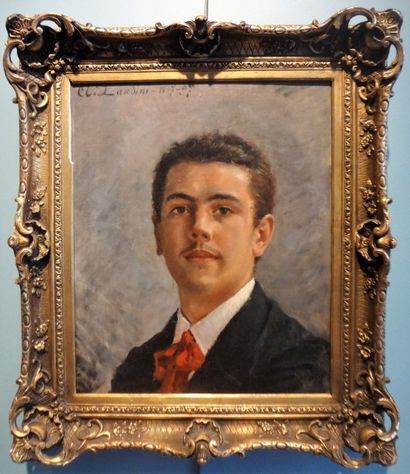 LANDINI
Portrait de jeune homme

Huile sur...