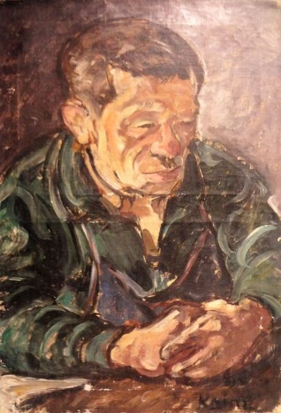 KAINZ

Le maçon

Huile sur toile signée en...