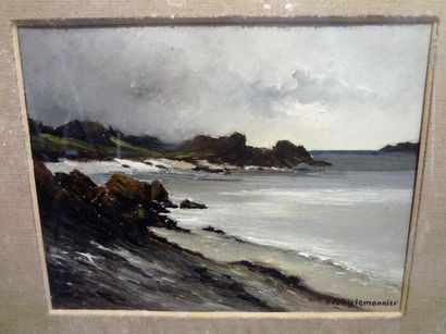 Louis LEMONNIER (1907-1950)

Bord de mer

Huile...