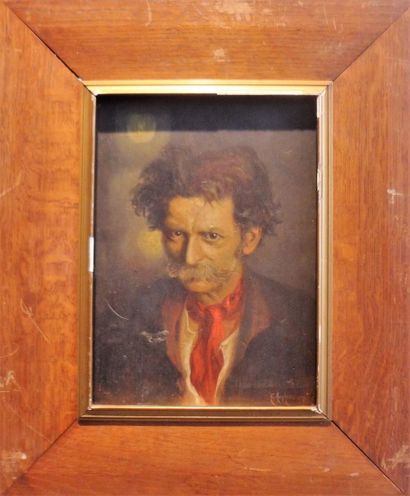 Ecole du XXème siècle

Portrait d'homme au...