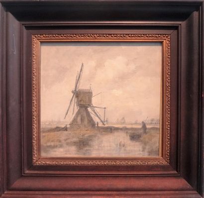 Alphone STENGELIN (1852-1938)
Le petit moulin

Technique...