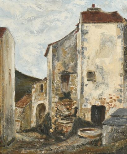 Guy ROCAGEL (XX)

Paysage de village

Huile...
