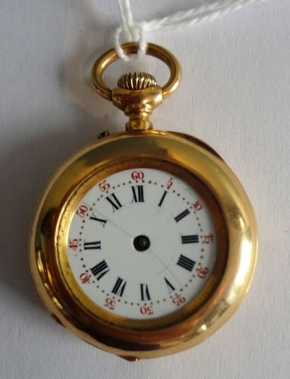 Montre de gousset en or jaune

(Acc.)

Poids...